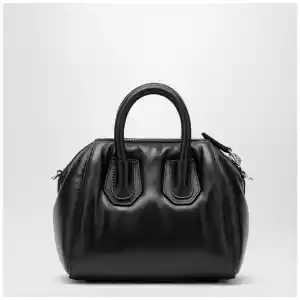 Givenchy Antigona mini leather tote bag in black
