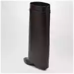 Givenchy Shark Pinch leather boots in ebony brown