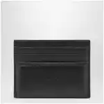 Givenchy Black leather card holder with logo