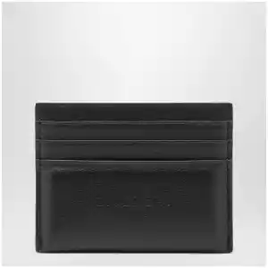 Givenchy Black leather card holder with logo