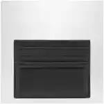 Givenchy Black leather card holder with logo