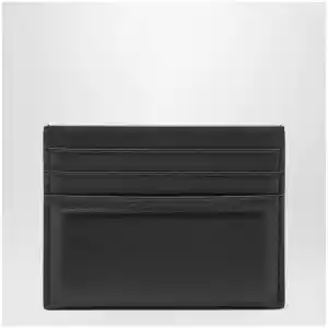 Givenchy Black leather card holder with logo