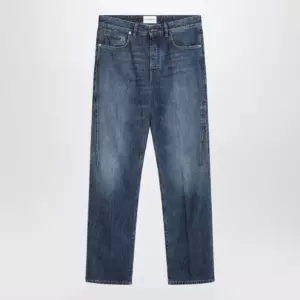 Givenchy Straight jeans dark blue washed effect
