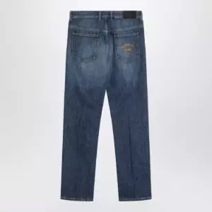 Givenchy Straight jeans dark blue washed effect