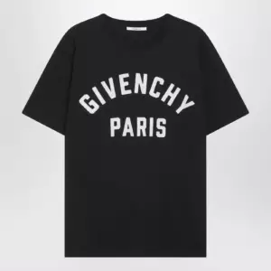Givenchy Black short-sleeve logo T-shirt