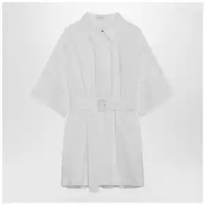 Givenchy Mini chemisier dress in white poplin