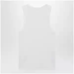 Givenchy White slim-fit tank top with logo