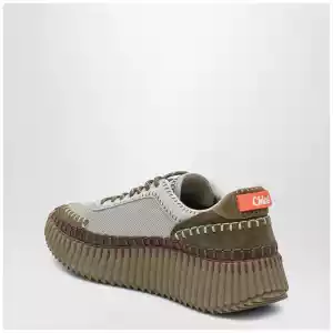 Chloé Nama sneakers in military green
