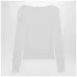 Chloé White Henley cotton jersey top