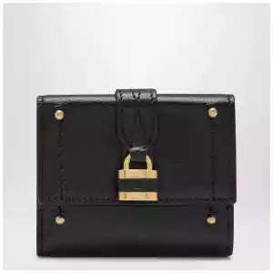 Chloé Mini black Paddington trifold leather wallet