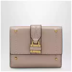 Chloé Mini pink Paddington trifold leather wallet