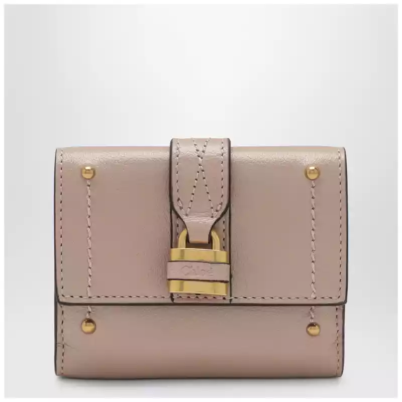 Chloé Mini pink Paddington trifold leather wallet
