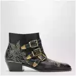 Chloé Susanna ankle boots in black with studs