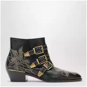 Chloé Susanna ankle boots in black with studs