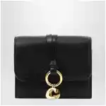 Chloé Small Alphabet trifold wallet black