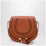 Chloé Marcie small leather saddle bag