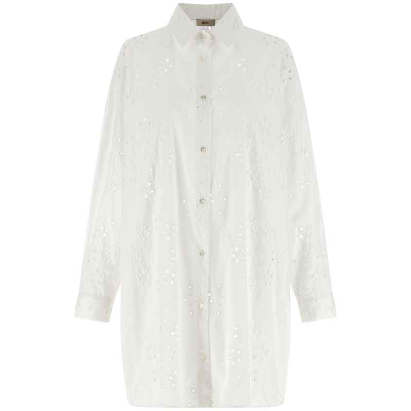Herno Broderie Anglaise Shirt