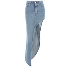 Coperni One-leg Denim Skirt