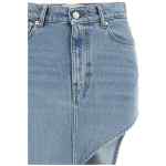 Coperni One-leg Denim Skirt