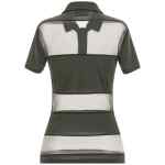 Coperni Sheer Striped Polo Shirt