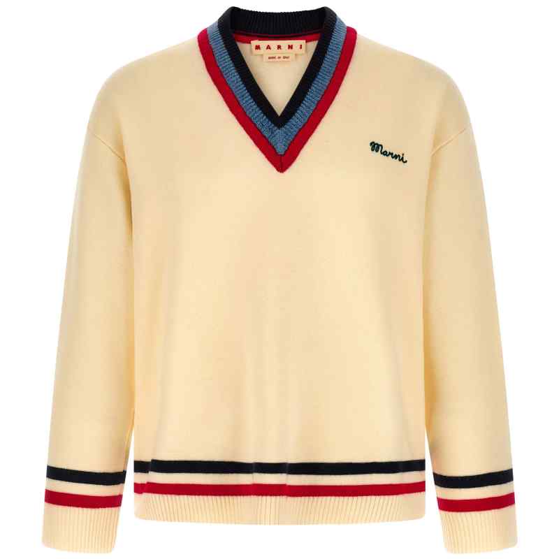 Marni Logo Embroidery Sweater