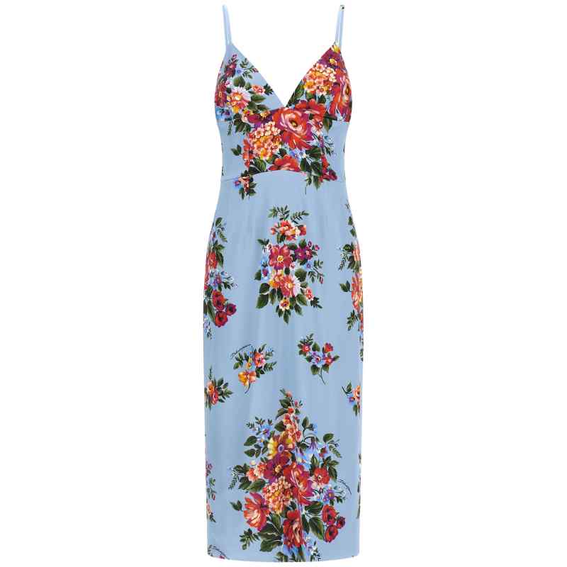 F610GTFSICEHC5ZO_01_M_2026-03-27T09-41-40.909Z Dolce & Gabbana Mazzo Di Fiori Print Dress
