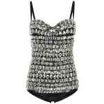 Dolce & Gabbana Crystal Bodysuit