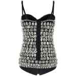 Dolce & Gabbana Crystal Bodysuit