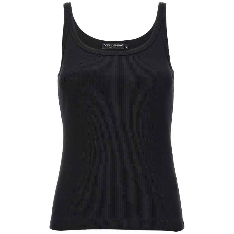 Dolce & Gabbana Ribbed Tank Top