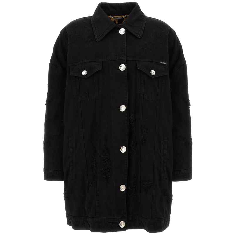 Dolce & Gabbana Denim Long Jacket