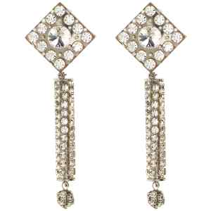 Alessandra Rich Crystal Earrings