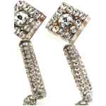 Alessandra Rich Crystal Earrings