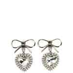 Alessandra Rich Metal Bow Earrings