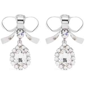 Alessandra Rich Metal Bow Earrings