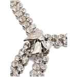 Alessandra Rich Bow Crystals Necklace