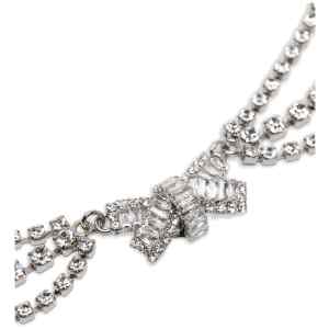 Alessandra Rich Bow Necklace
