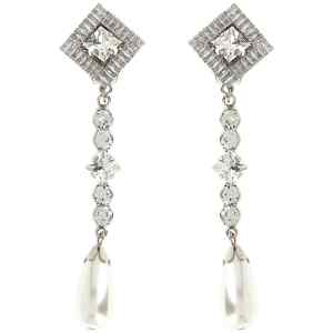 Alessandra Rich Pendant Earrings