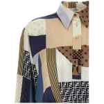 Fendi Patchwork Silk Dress