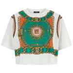 Balmain Foulard Print T-shirt