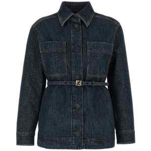 Fendi Ff Denim Jacket