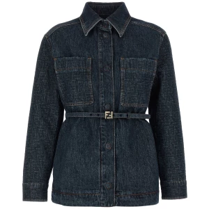 Fendi Ff Denim Jacket
