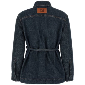 Fendi Ff Denim Jacket