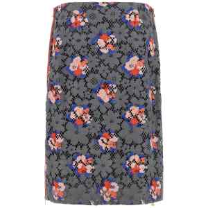 Fendi Bouquet Lace Skirt