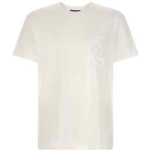 Dolce & Gabbana Openwork Logo T-shirt