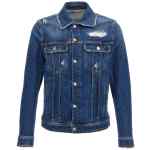 Dolce & Gabbana Denim Jacket With Used Effect