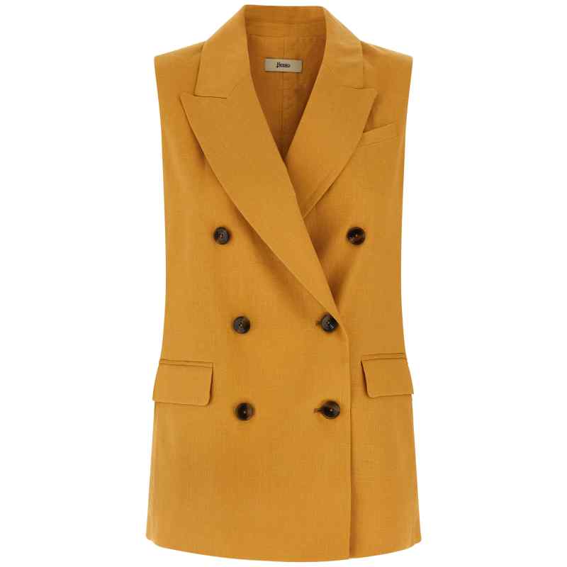 Herno Linen Vest