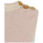 Balmain Testa Di Leone Tweed Vest