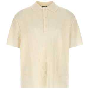 Balmain Monogram Jacquard Polo Shirt
