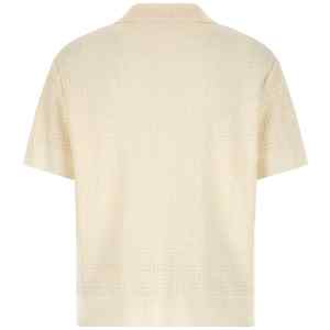 Balmain Monogram Jacquard Polo Shirt