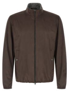 Herno Suede Effect Jacket